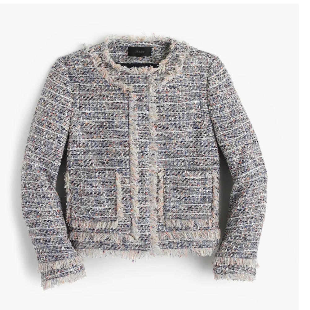 JCREW TWEED JACKET SIZE 2